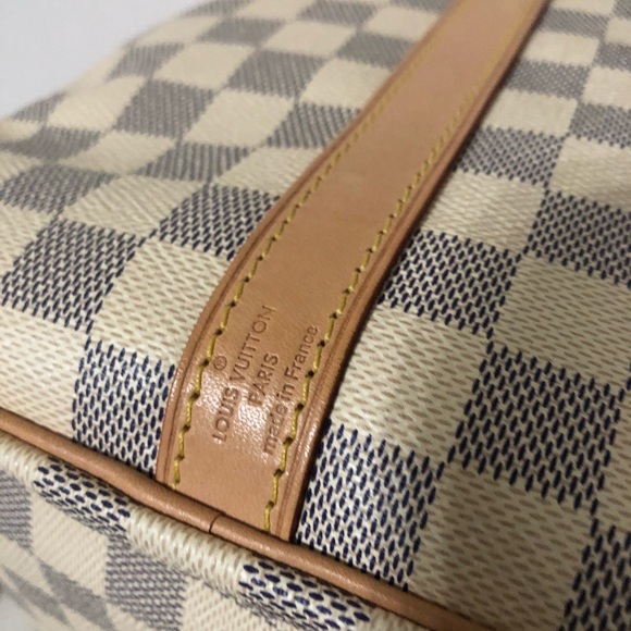 Louis Vuitton Speedy Bandouliere 30 in Damier Azur - Picture 7 of 17